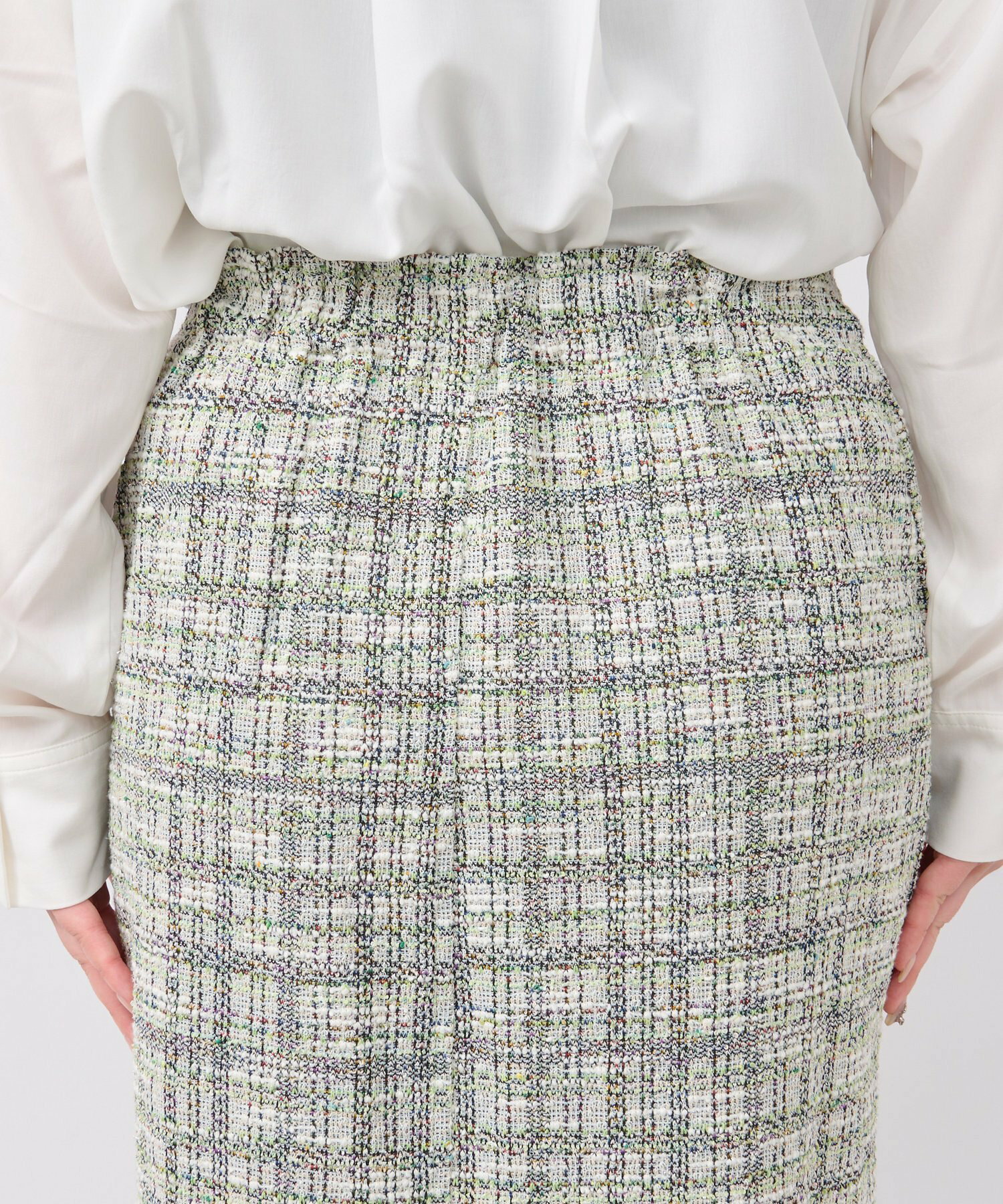 《WEB限定》サマーツイードスカート